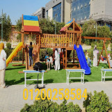 العاب وتجهيزات حضانات كيدز ايريا مجمعات خشب