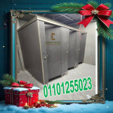 تركيب قواطيع حمامات كومباكت hpl